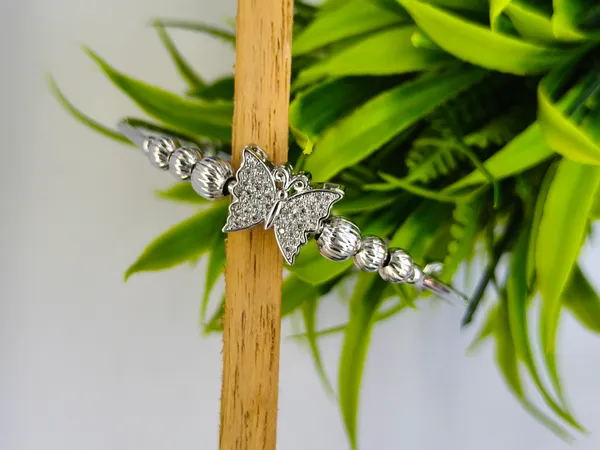 Taru_Silver_Plated_Anti_Tarnish_Butterfly_Bracelet