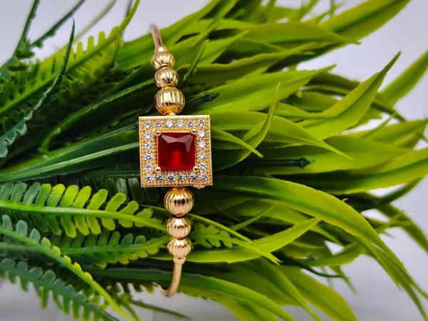 Vanya_Gold_Plated_Anti_Tarnish_Ruby_Bracelet