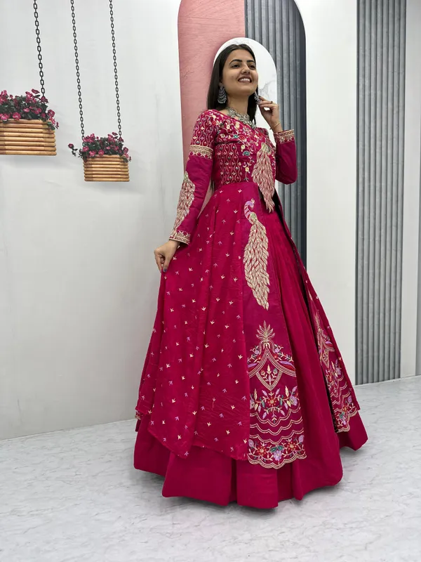 Pink_Vichitra_Hevy_Work_Lehenga_Choli_