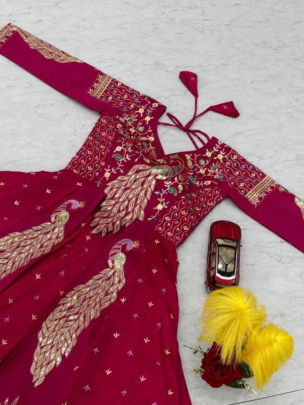 Pink_Vichitra_Hevy_Work_Lehenga_Choli_