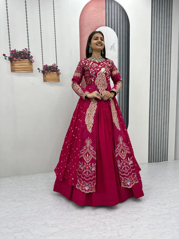 Pink_Vichitra_Hevy_Work_Lehenga_Choli_
