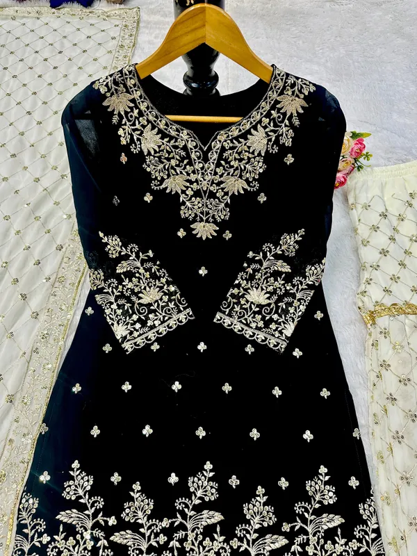 Black_Cotton_Sharara_Suit_For_Women
