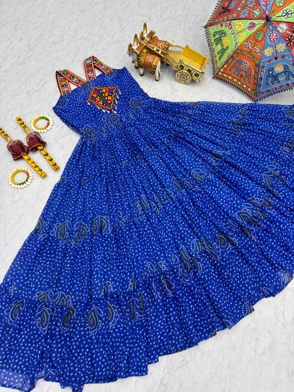 Blue_Georgette_Gown_For_Women