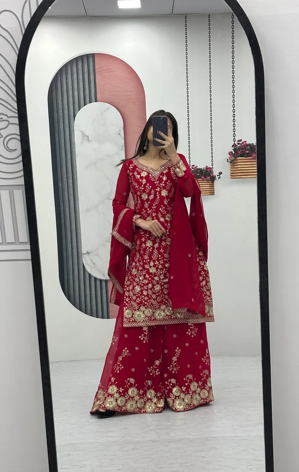 Pink_Faux-Fur_Sharara_Suit_For_Women