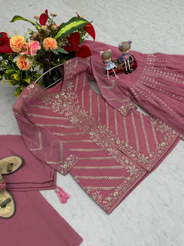 Pink_Cotton_Sharara_Suit_For_Women