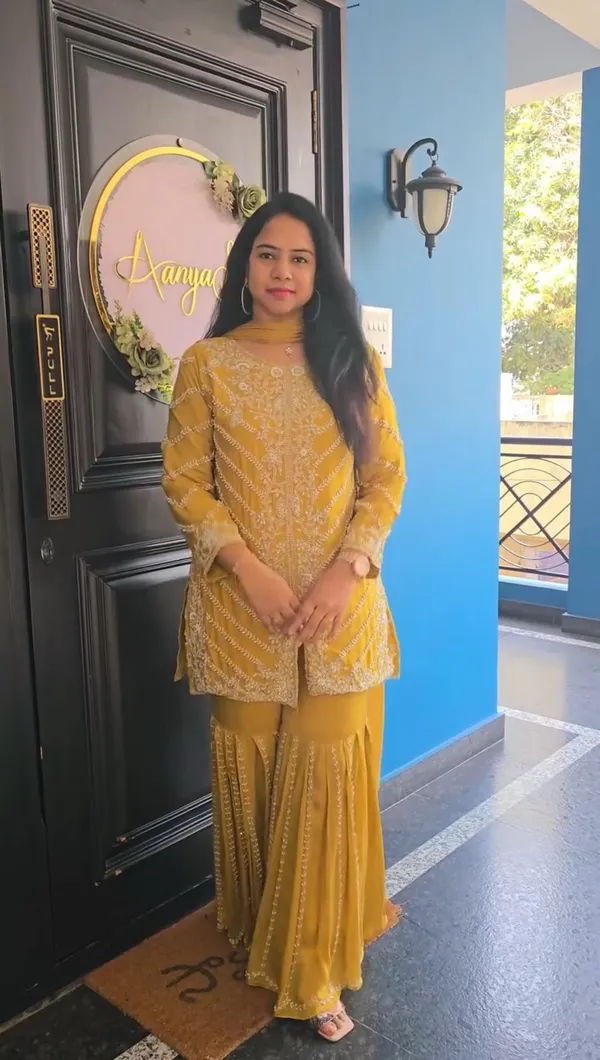 Yellow_Cotton_Sharara_Suit_For_Women