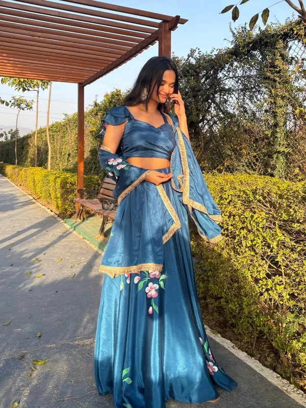 Blue_Canvas_Cotton_Lehenga_Crop_Top_For_Women