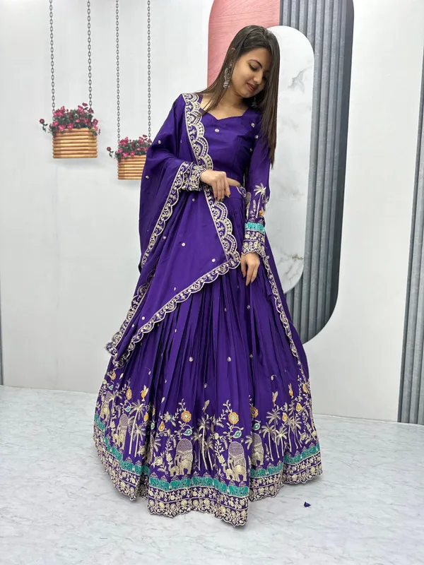 Red_Chinon_Salwar_Suit_For_Women