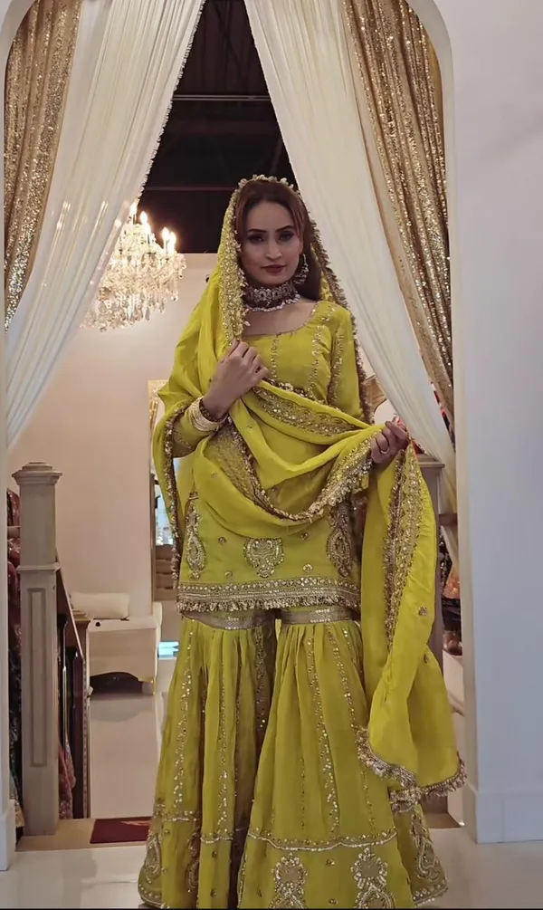 Green_Silk_Sharara_Suit_For_Women