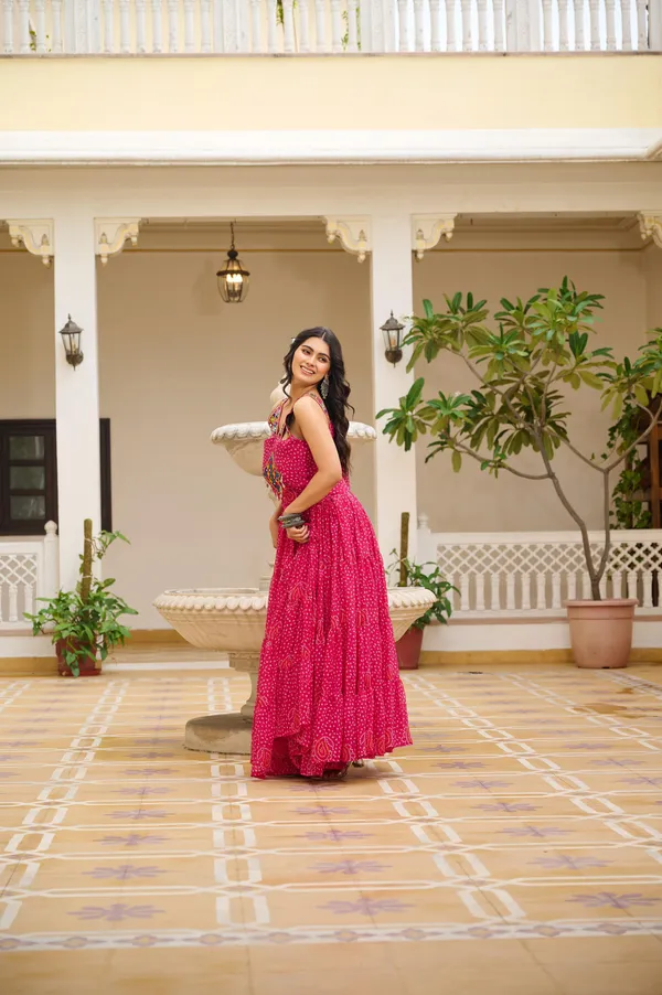 Pink_Georgette_Gown_For_Women