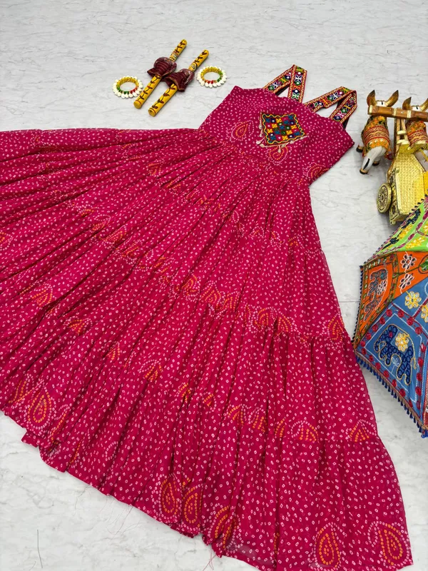 Pink_Georgette_Gown_For_Women