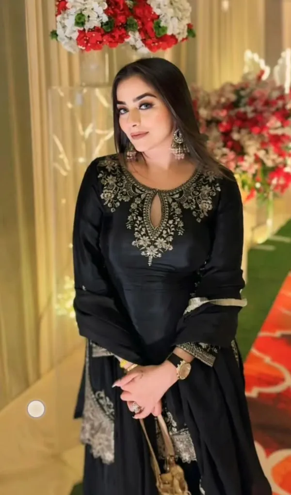 Black_Silk_Sharara_Suit_For_Women
