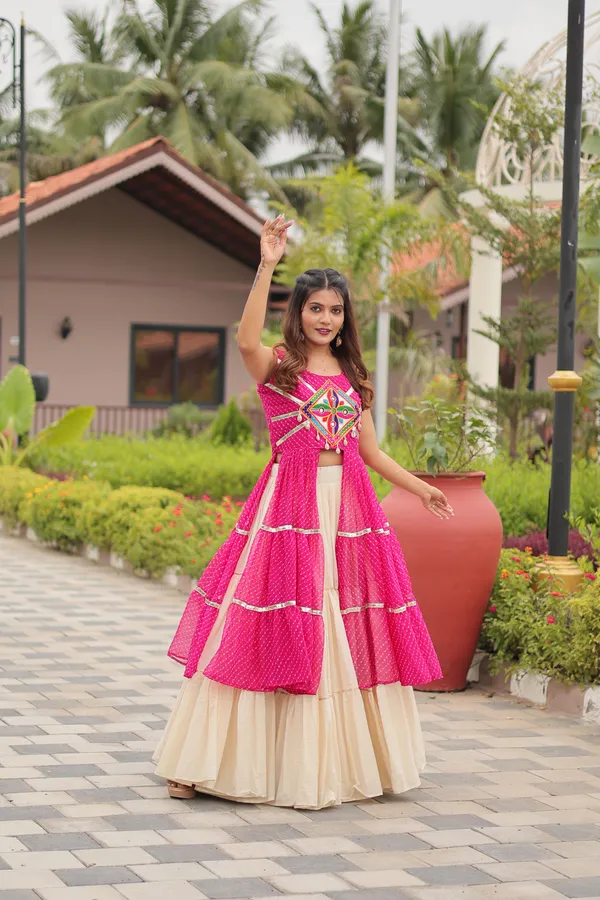 Pink_Cotton_Lehenga_Choli_For_Women