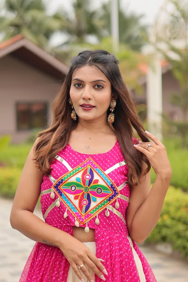 Pink_Cotton_Lehenga_Choli_For_Women