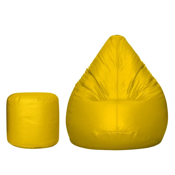Bean_Bag_Chair_With_Stool_Combo_Set