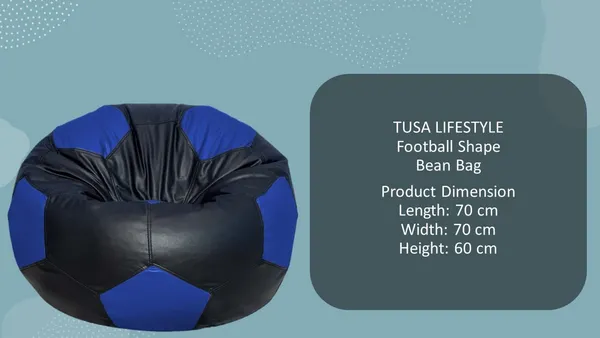 Football_Bean_Bag_With_Beans