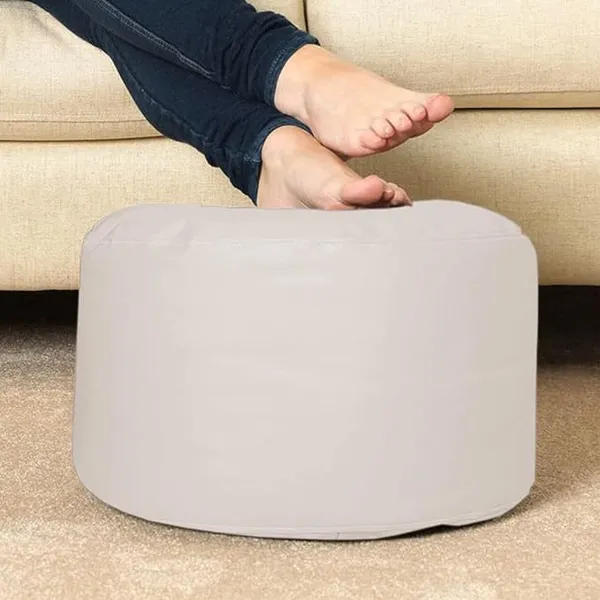 Bean_Bag_Cover_With_Footrest_And_Cushion_Faux_Leather