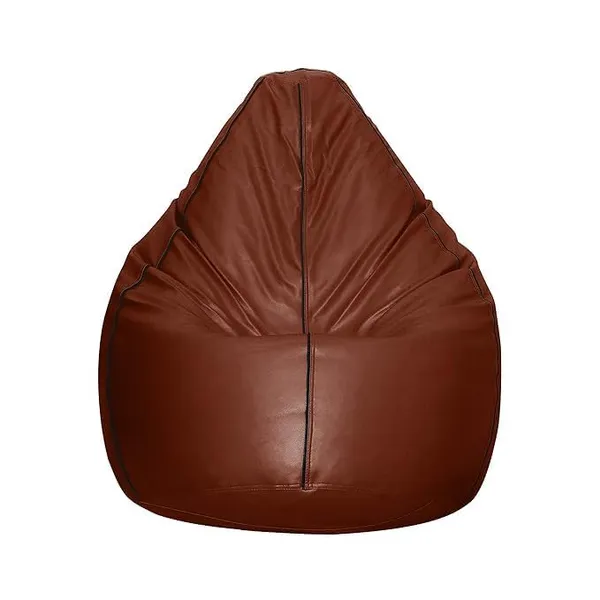 Bean_Bag_Chair_With_Stool_Combo_Set_Faux_Leather