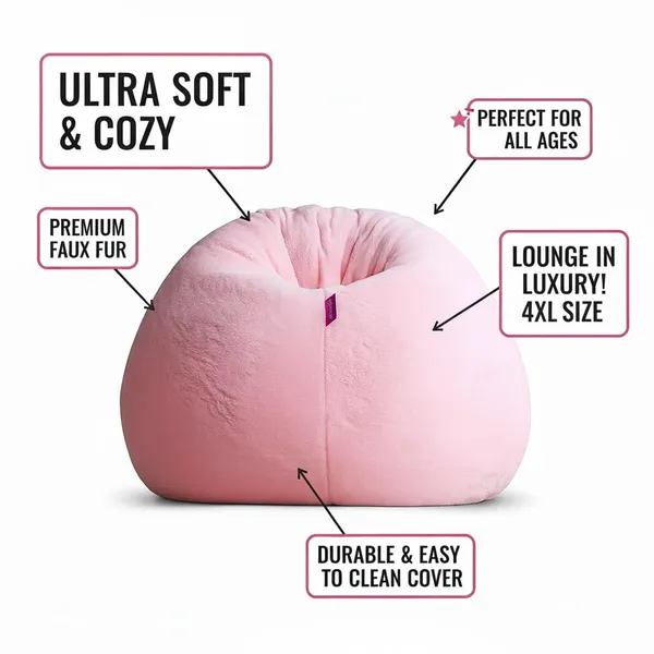 Faux_Fur_Bean_Bag_Cover