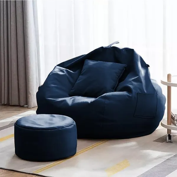 Tusa_Lifestyle_Bean_Bag_Cover_Without_Beans_Leatherette_Lounge_Chair