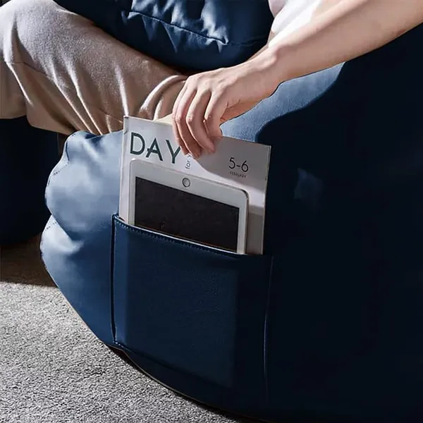 Tusa_Lifestyle_Bean_Bag_Cover_Without_Beans_Leatherette_Lounge_Chair