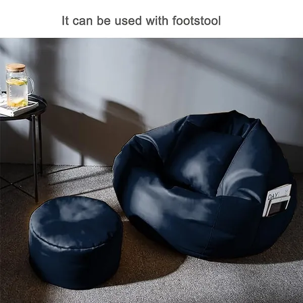 Tusa_Lifestyle_Bean_Bag_Cover_Without_Beans_Leatherette_Lounge_Chair