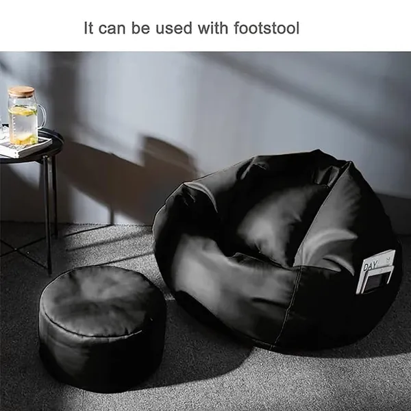 Tusa_Bean_Bag_Cover_Leatherette_Lounge_Chair