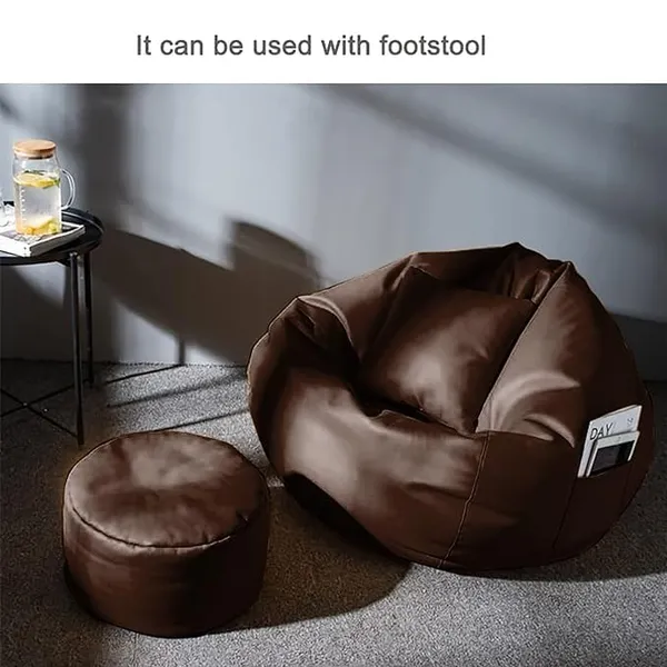 Tusa_Lifestyle_Bean_Bag_Cover_Without_Beans_Leatherette_Lounge_Chair