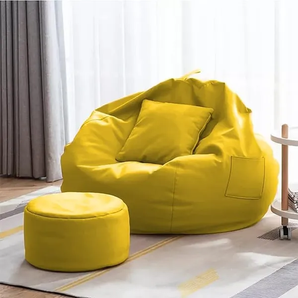 Tusa_Lifestyle_Bean_Bag_Cover_Without_Beans_Leatherette_Lounge_Chair