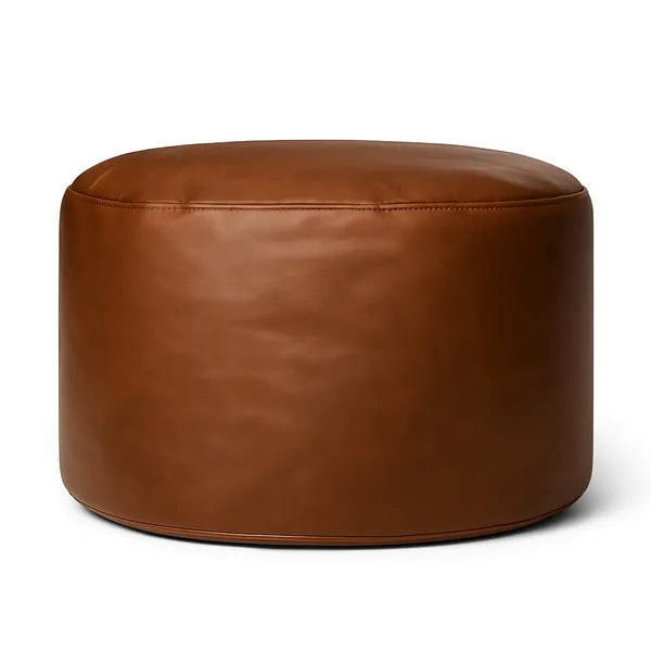 Faux_Leather_Ottoman_Pouffe_Cover