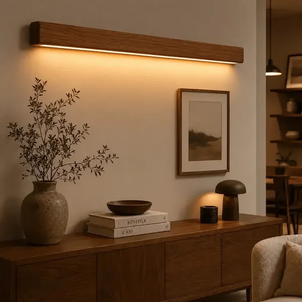 Aurora_Wooden_Linear_Wall_Light_–_Solid_Teak_LED_Wall_Light_(Light_Face_UP_&_Down)