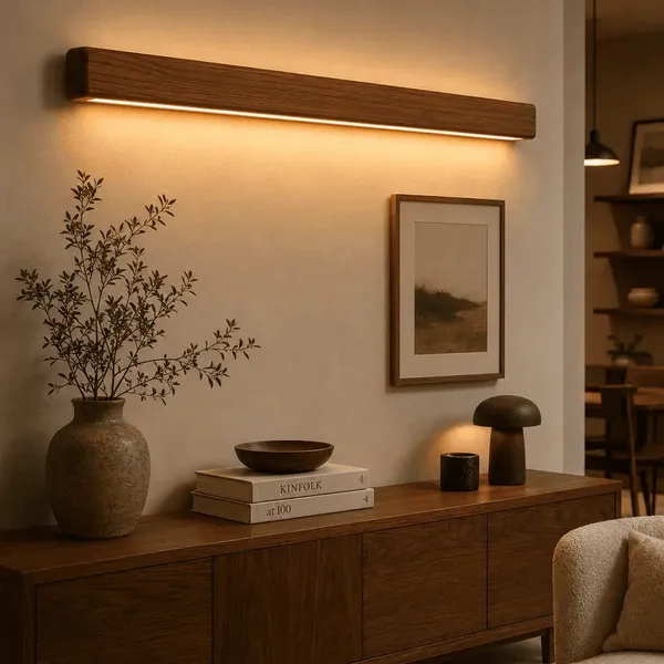 Aurora_Wooden_Linear_Wall_Light_–_Solid_Teak_LED_Wall_Light(Light_Faces_Down_Only)