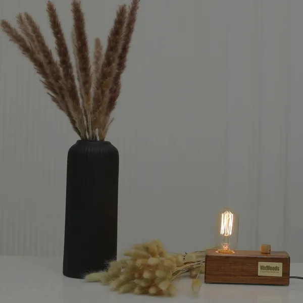 Teak_Wood_Vintage_Table_Lamp_–_Edison_Bulb_With_Brass_Dimmer_|_Handcrafted