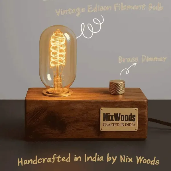 Teak_Wood_Vintage_Table_Lamp_–_Edison_Bulb_With_Brass_Dimmer_|_Handcrafted