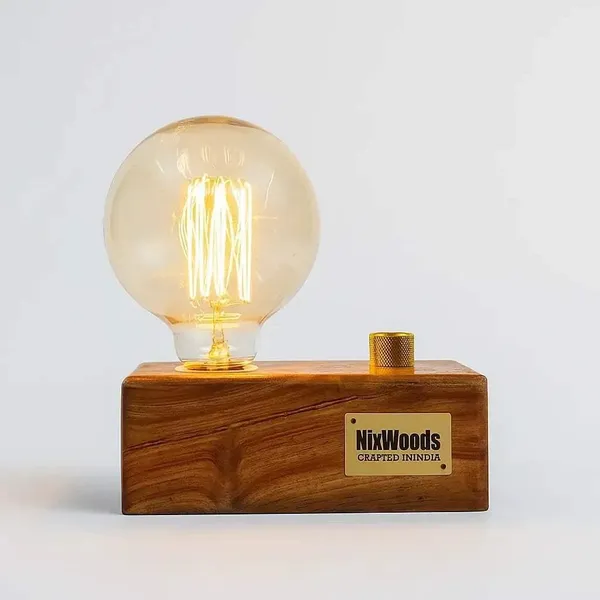 Globe_Edison_Bulb_With_Brass_Dimmer_|_Rosewood_Vintage_Table_Lamp_|_Handcrafted