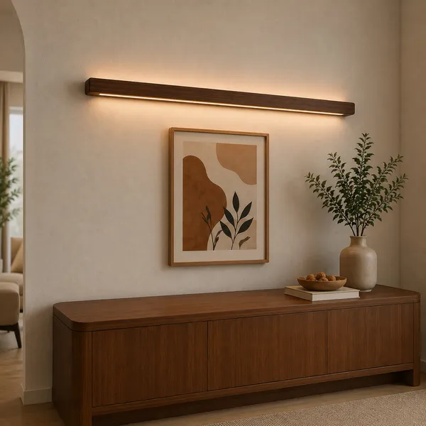 Aurora_Wooden_Linear_Wall_Light_–_Solid_Teak_LED_Wall_Light(Light_Faces_Down_Only)