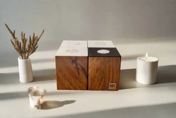 Modern_Rosewood_Tea_Light_Candle_Holders_-_Set_Of_4