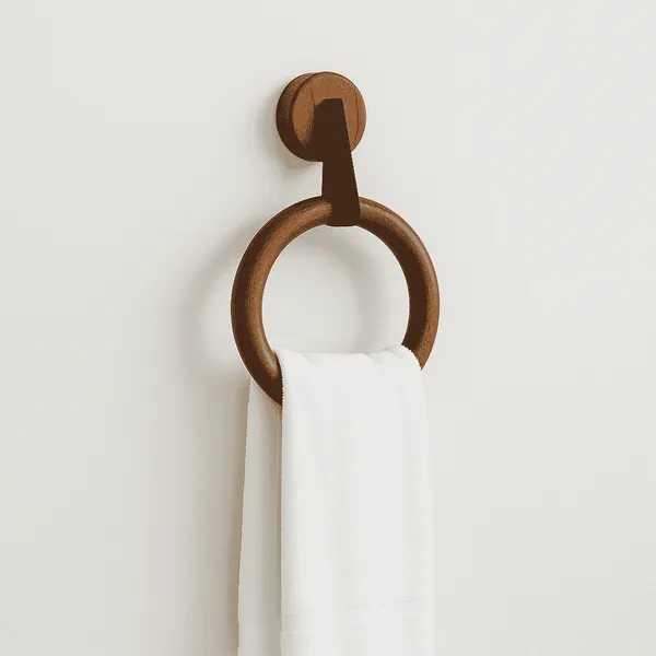 Rosewood_Round_Towel_Hanger_–_Handcrafted_Wooden_Ring_For_Bathroom_&_Vanity