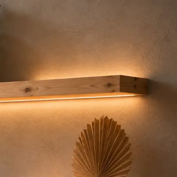 Solid_Wood_LED_Wall_Light_–_Minimal_Floating_Wall_Sconce_Shelf_|_Nixwoods