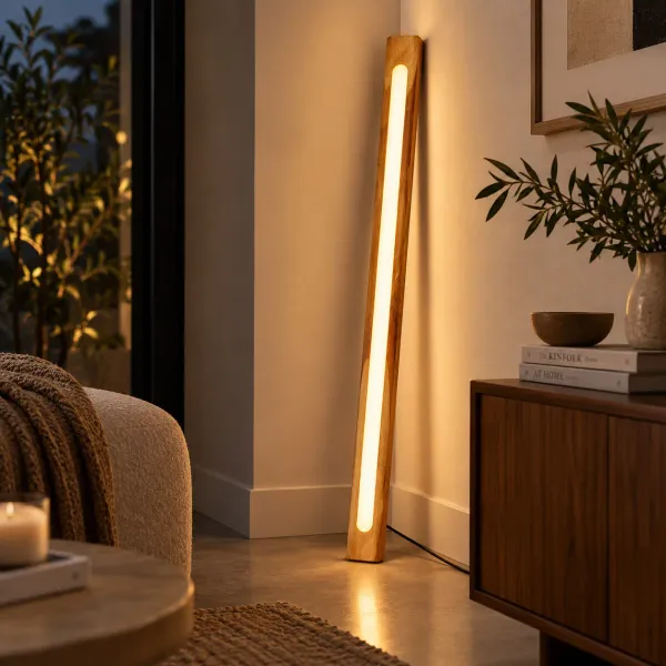 NIX_LINE_–_Solid_Teakwood_Floor_Lamp
