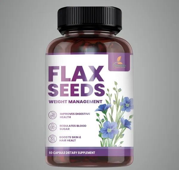 Flaxseed_Capsule_Omega-3_&_Cholesterol_Support