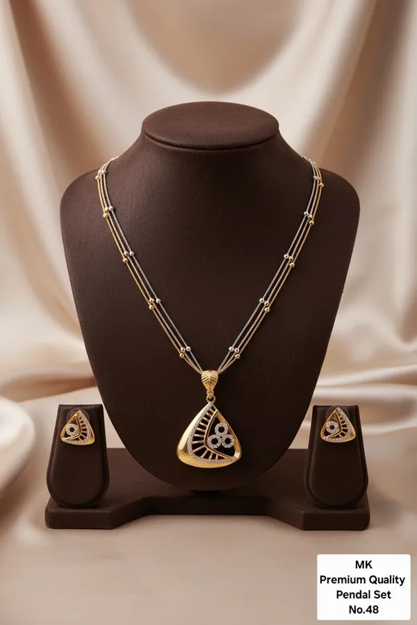 High_Gold_Plated_Pendant_Set_Premium_Quality_For_Women
