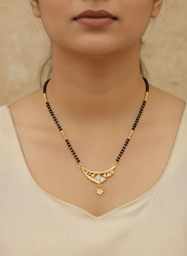High_Gold_Pleated_Mangalsutra_Daily_Wear_For_Women