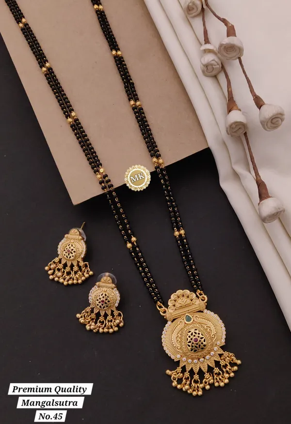 Micro_Gold_Pleated_Mangalsutra_Premium_Quality_For_Women