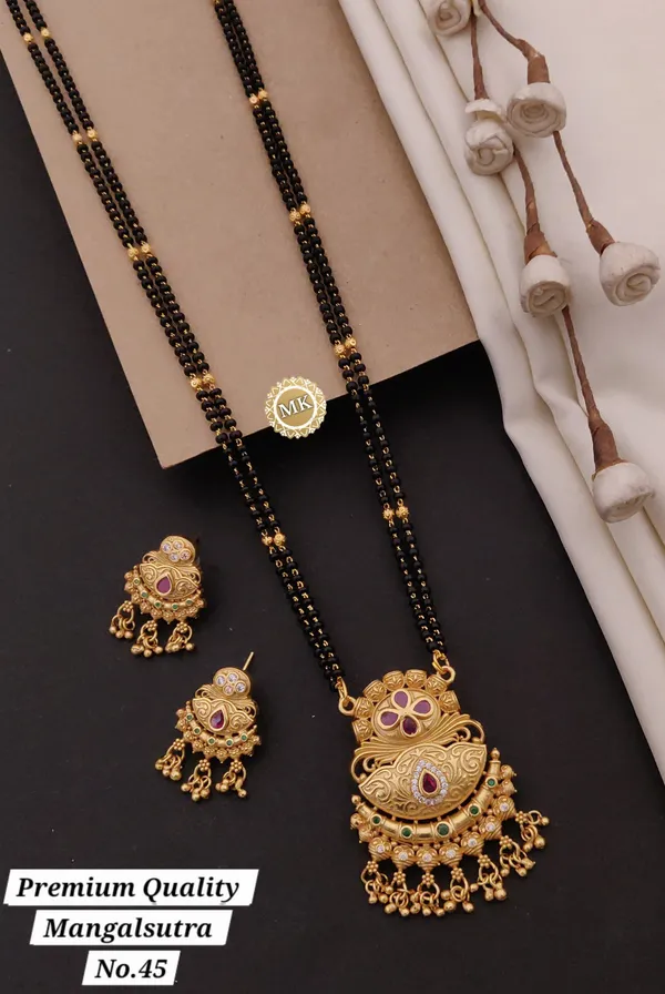 Micro_Gold_Pleated_Mangalsutra_Premium_Quality_For_Women