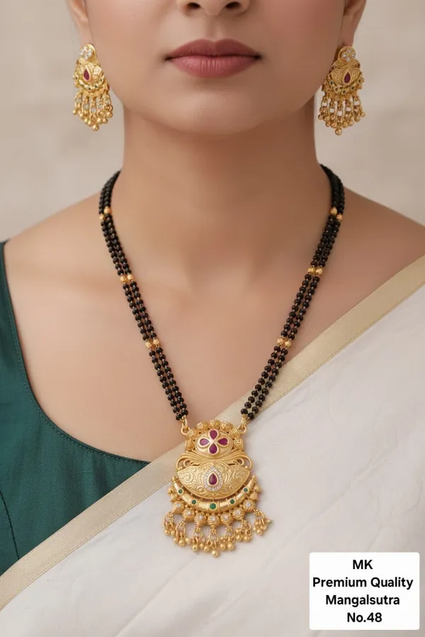 Micro_Gold_Pleated_Mangalsutra_Premium_Quality_For_Women