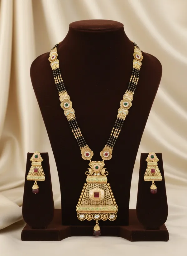 High_Gold_Pleated_Mangalsutra_For_Women