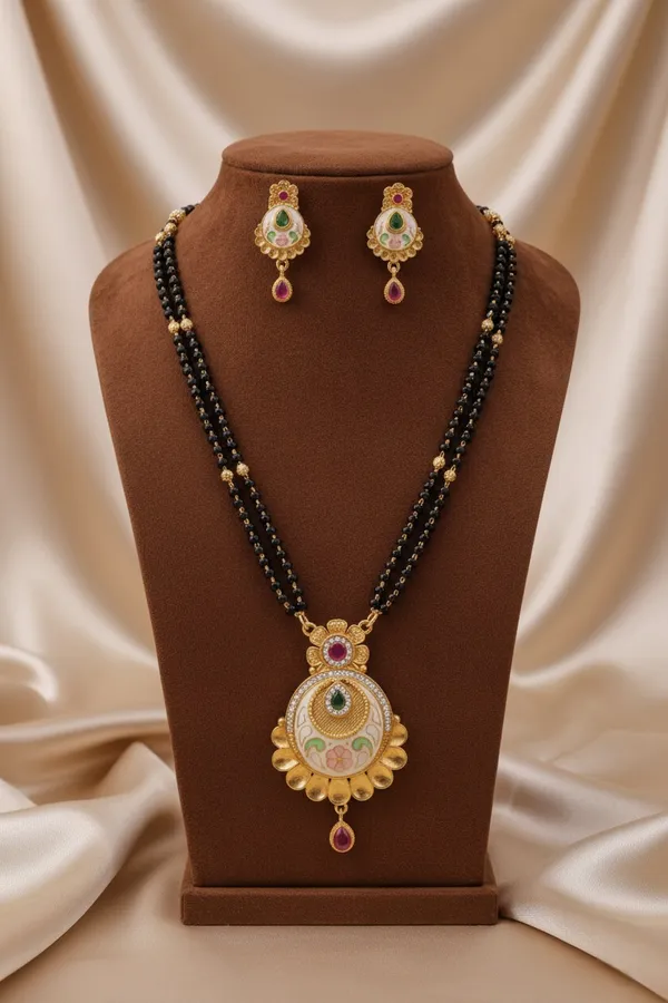 High_Gold_Pleated_Mangalsutra_For_Women