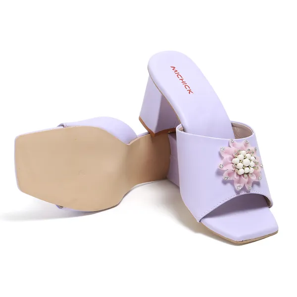 Lavender_Pearl_Embellished_Block_Heel_Mule_Sandals_For_Women