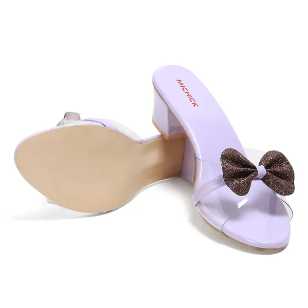 Purple_Block_Heel_Sandals_With_Bow_Detail_For_Women